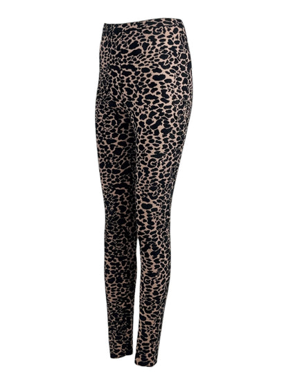 Alaia Fall 2020 Leopard knit leggings
