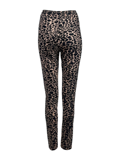 Alaia Fall 2020 Leopard knit leggings