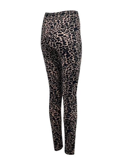Alaia Fall 2020 Leopard knit leggings