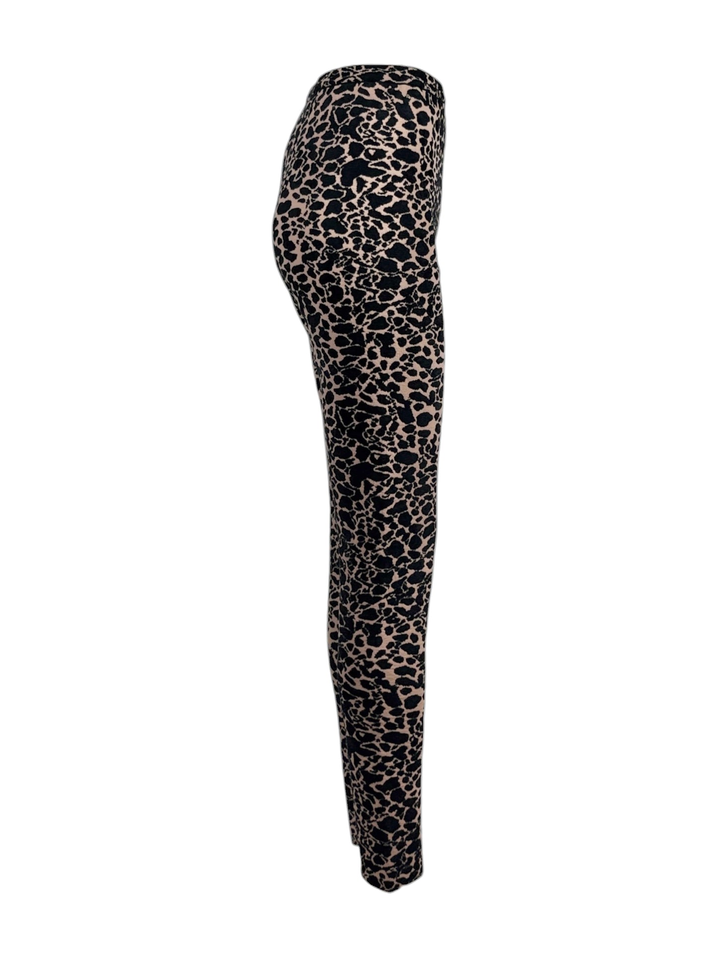 Alaia Fall 2020 Leopard knit leggings