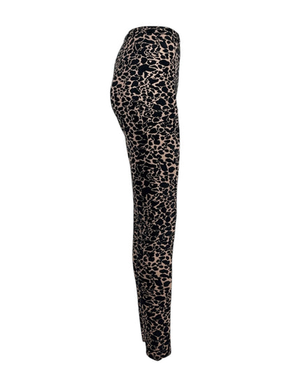 Alaia Fall 2020 Leopard knit leggings