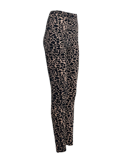 Alaia Fall 2020 Leopard knit leggings