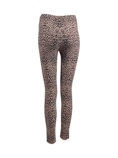 Alaia Spring 2021 Leopard print knit leggings