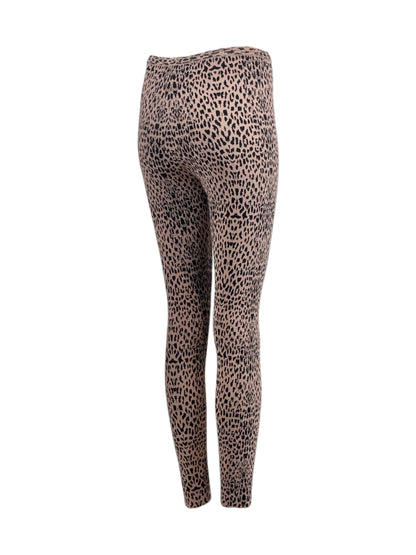 Alaia Spring 2021 Leopard print knit leggings
