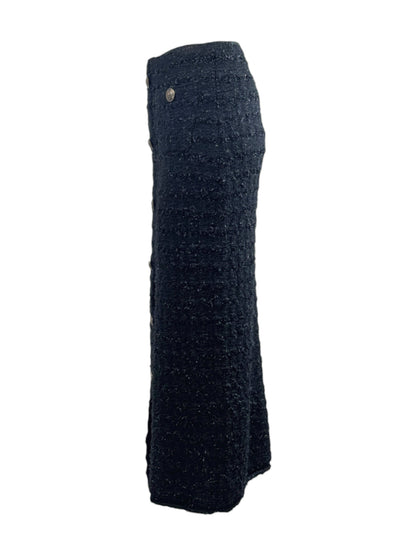 Balenciaga Demna Gvasalia Fall 2022 Maxi black tweed skirt