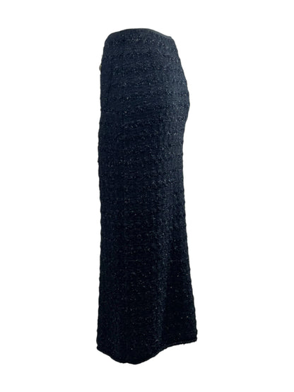 Balenciaga Demna Gvasalia Fall 2022 Maxi black tweed skirt
