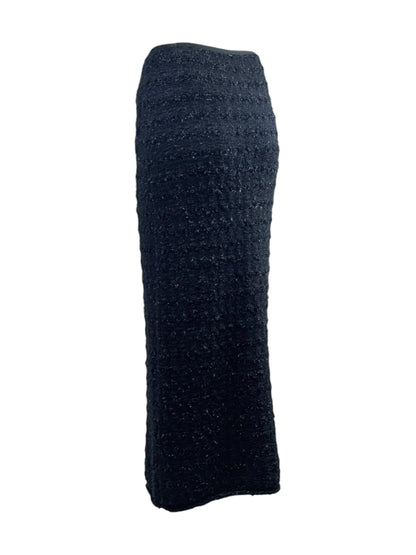 Balenciaga Demna Gvasalia Fall 2022 Maxi black tweed skirt