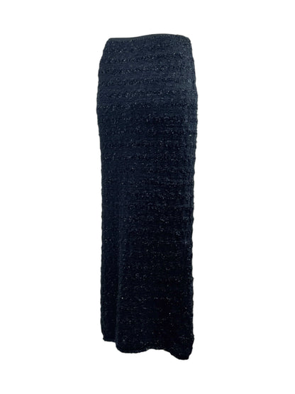 Balenciaga Demna Gvasalia Fall 2022 Maxi black tweed skirt