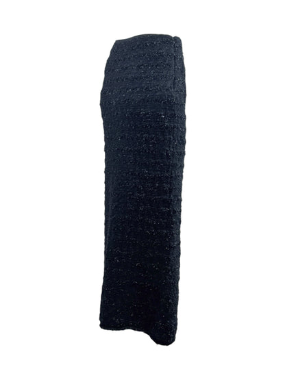 Balenciaga Demna Gvasalia Fall 2022 Maxi black tweed skirt