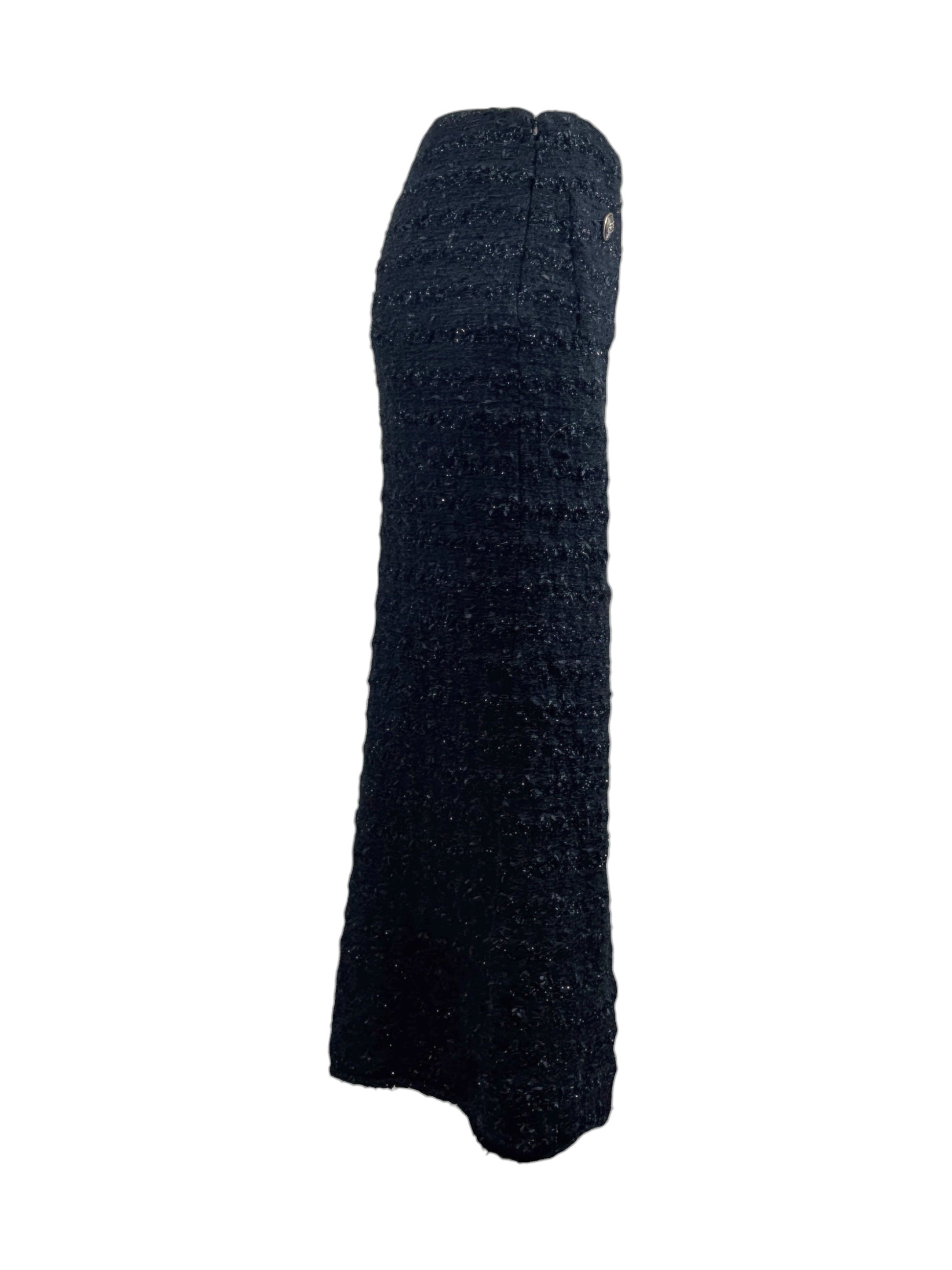 Balenciaga Demna Gvasalia Fall 2022 Maxi black tweed skirt