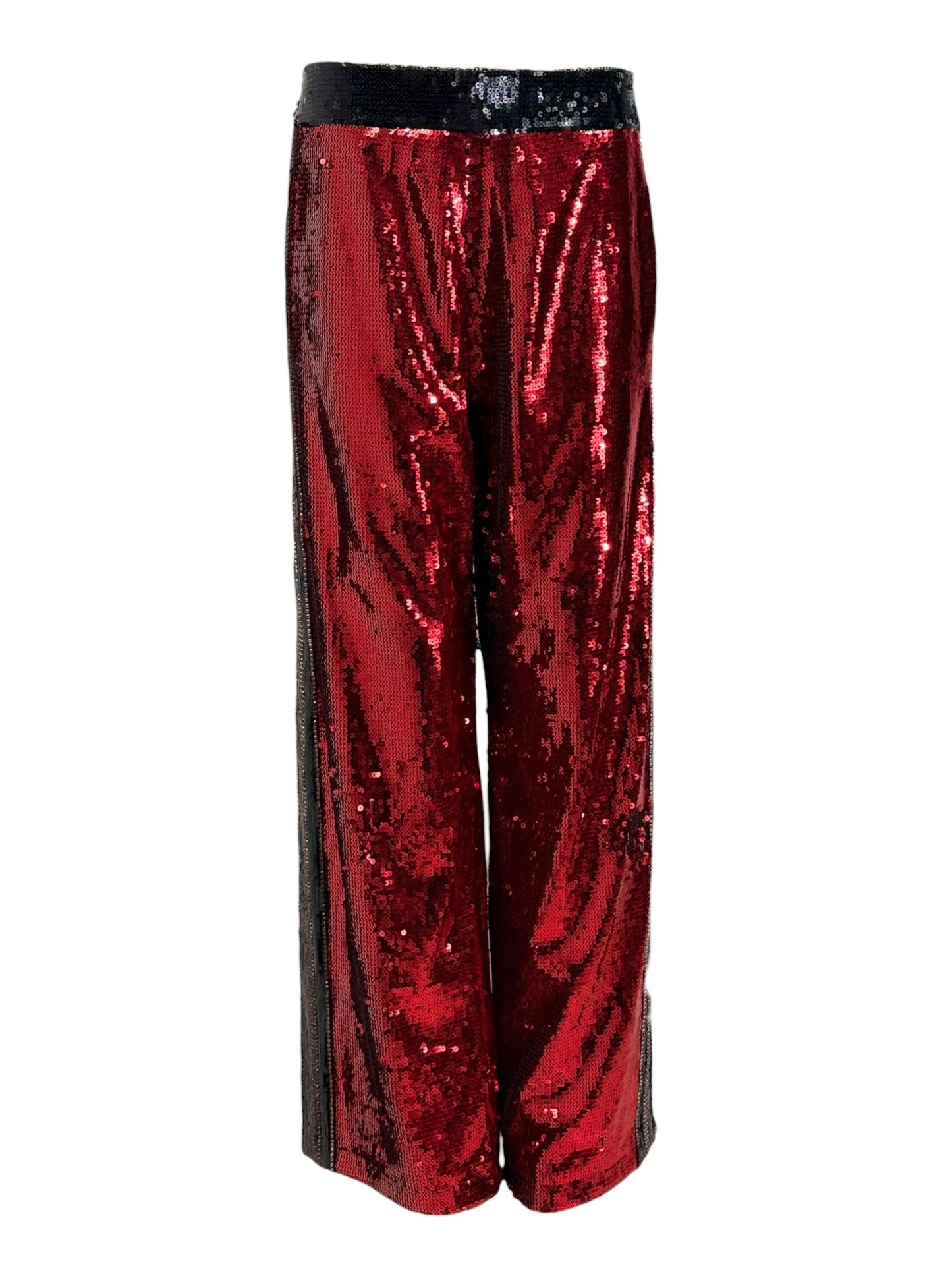 Balmain Cara Delevigne 2019 sequined pants