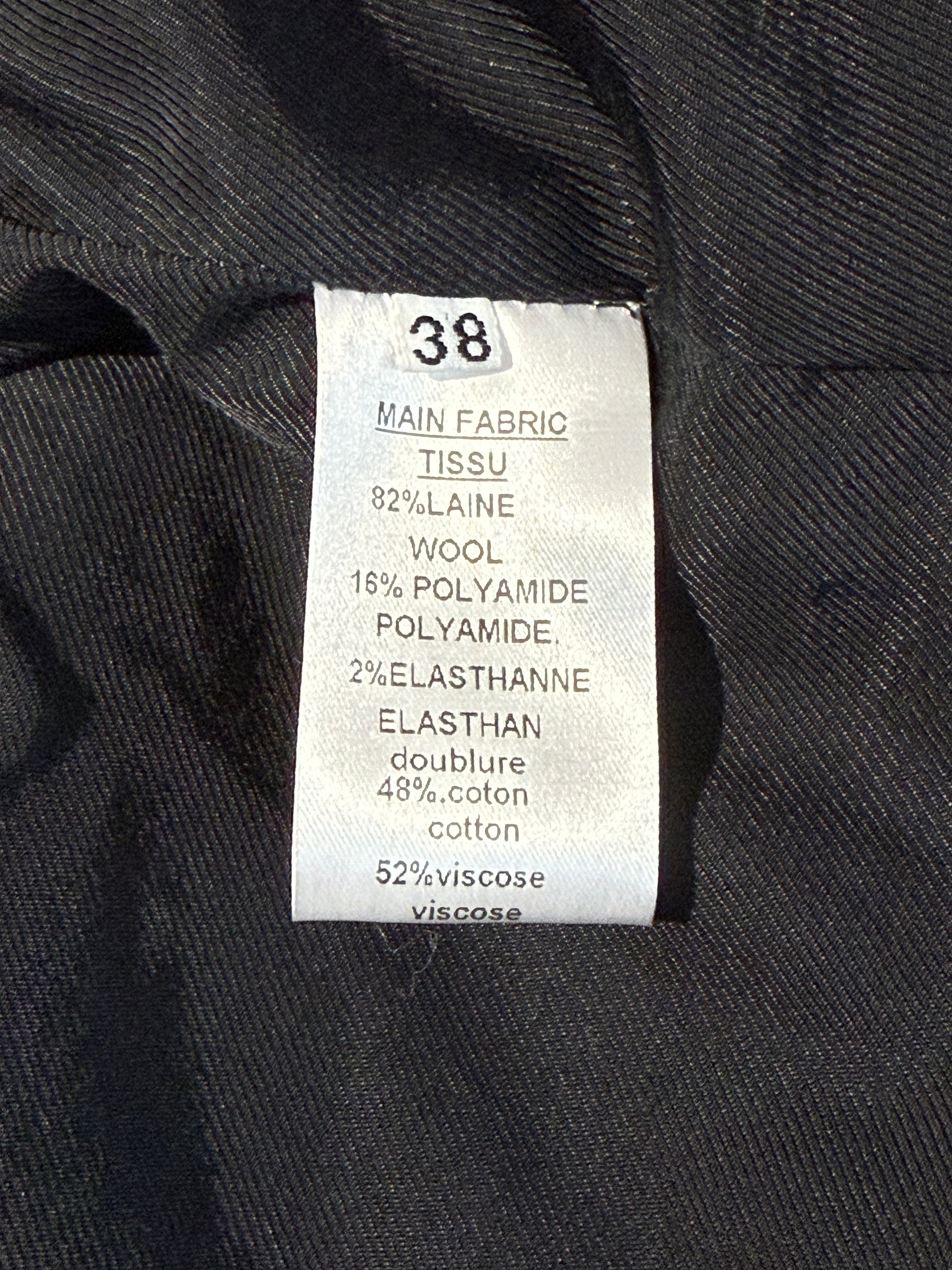 Balmain Olivier Rousteing  grey wool cape