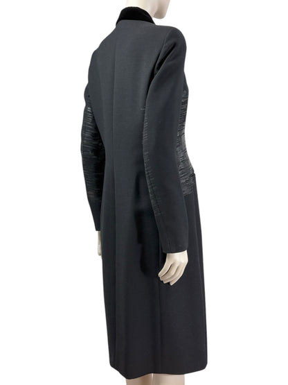 Bottega Veneta Tomas Maier Fall 2012 Look 1 Black wool coat