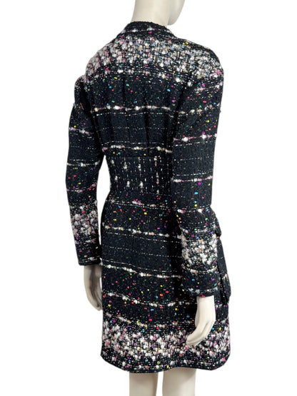 Chanel Karl Lagerfeld Fall 2014 Supermarket Collection Multicolored zip coat