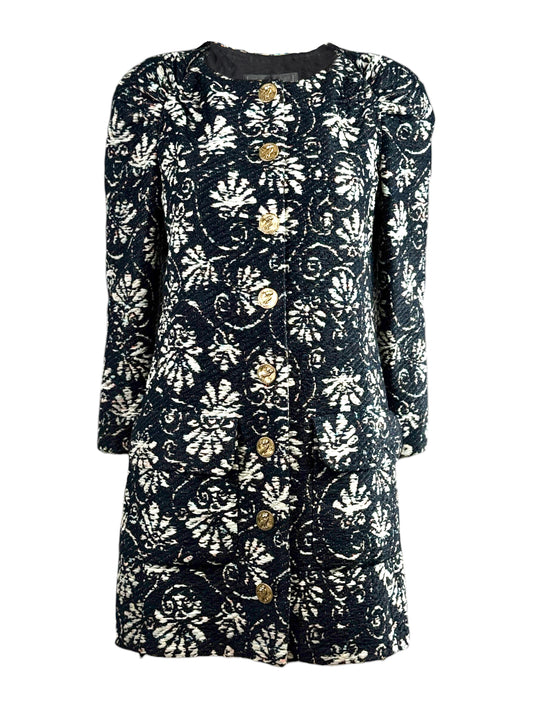 Chanel Karl Lagerfeld Resort 2018 Look 29 Tweed dress
