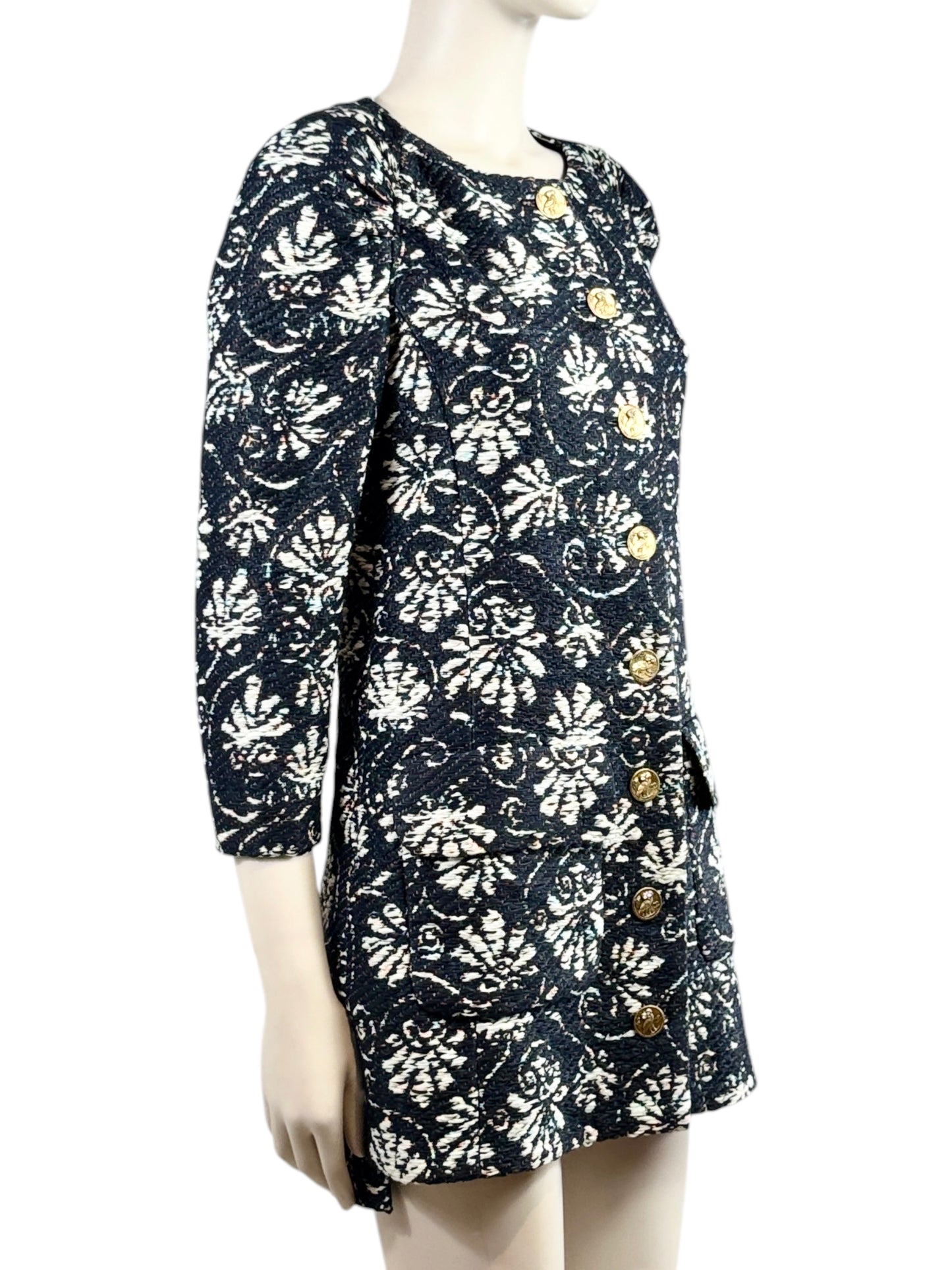 Chanel Karl Lagerfeld Resort 2018 Look 29 Tweed dress