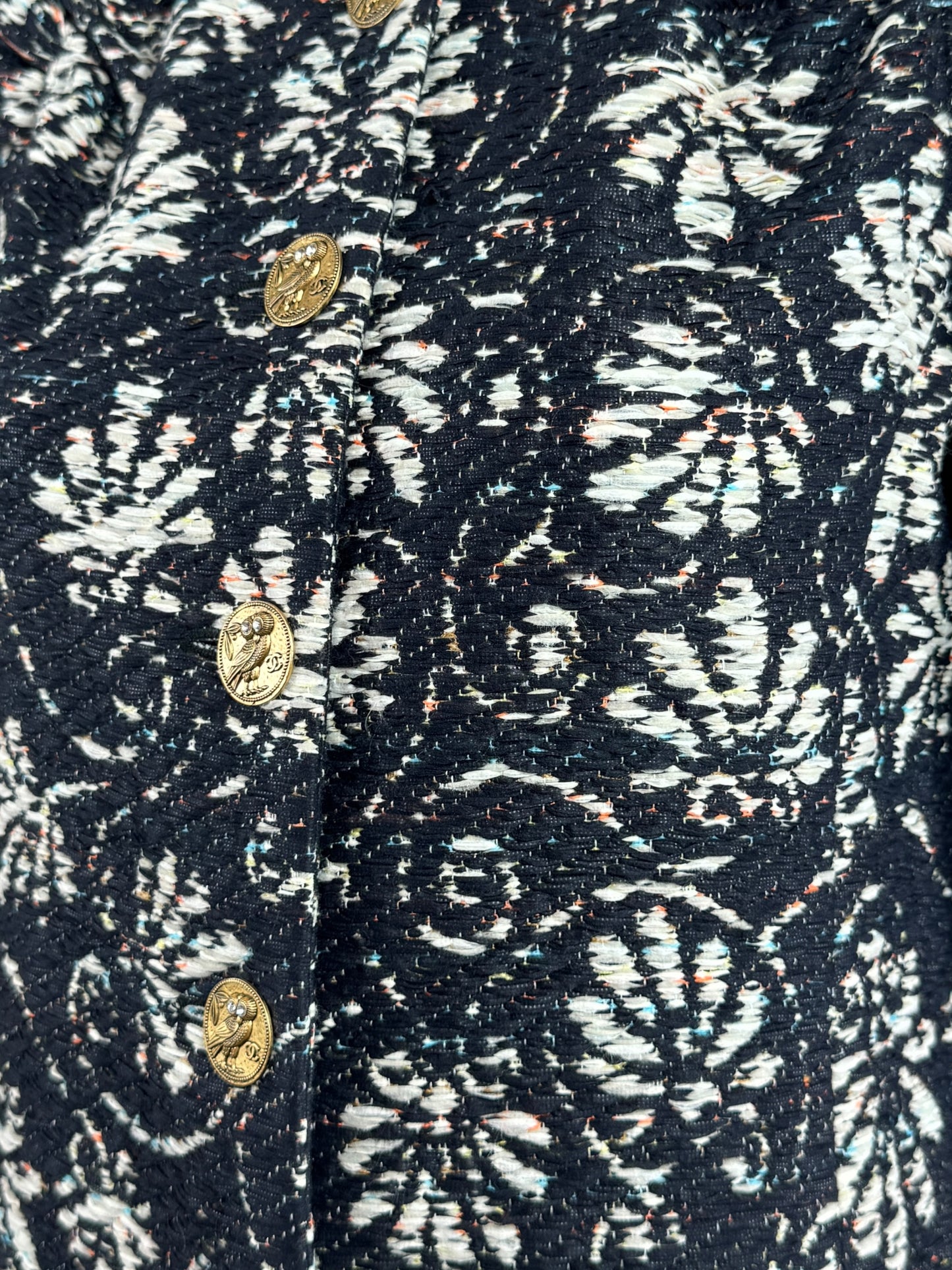 Chanel Karl Lagerfeld Resort 2018 Look 29 Tweed dress