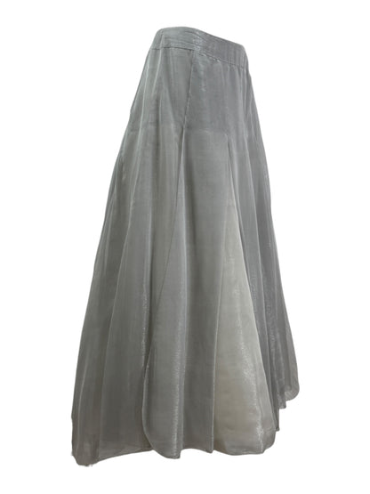 Chanel Karl Lagerfeld Spring 1999 metallic skirt