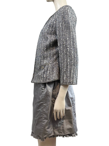 Chanel Karl Lagerfeld Spring 2006 Grey tweed suit
