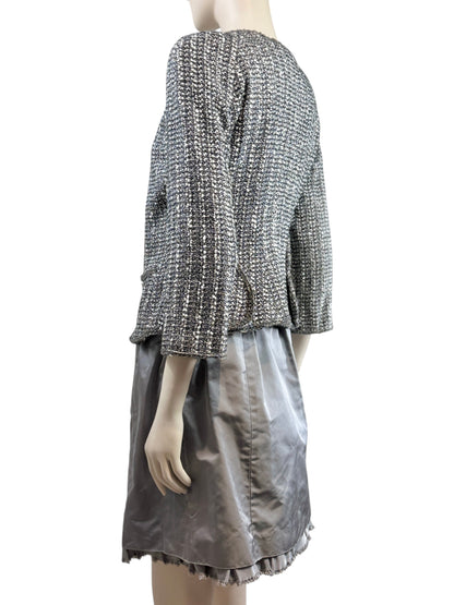Chanel Karl Lagerfeld Spring 2006 Grey tweed suit