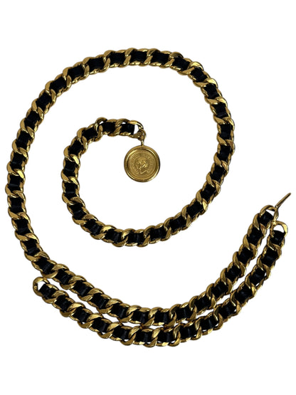 Chanel Spring 1995 chain belt
