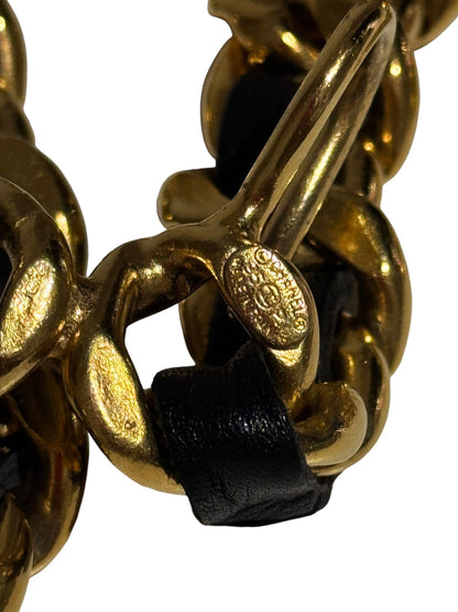 Chanel Spring 1995 chain belt