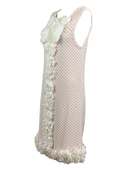Chanel Spring 2012 Look 47 pink flower dress