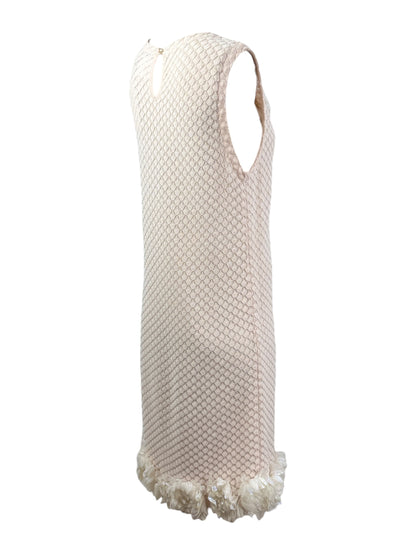 Chanel Spring 2012 Look 47 pink flower dress