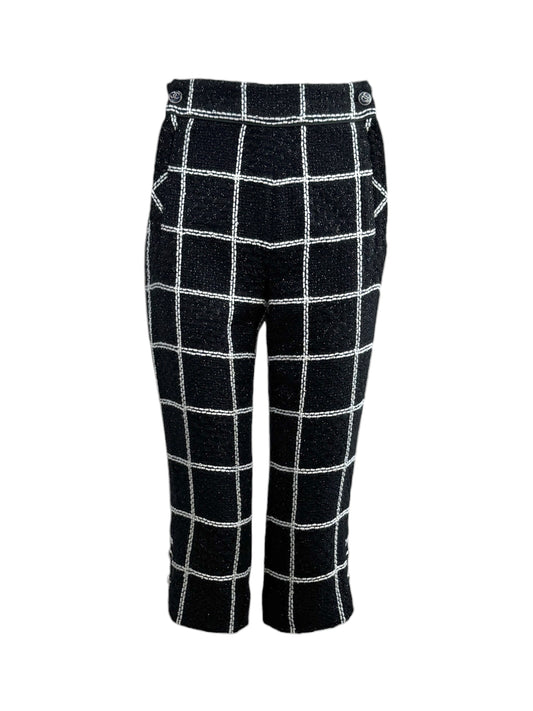 Chanel Virginie Viard Spring 2020 Look 13 Short tweed cropped trousers