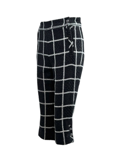 Chanel Virginie Viard Spring 2020 Look 13 Short tweed cropped trousers