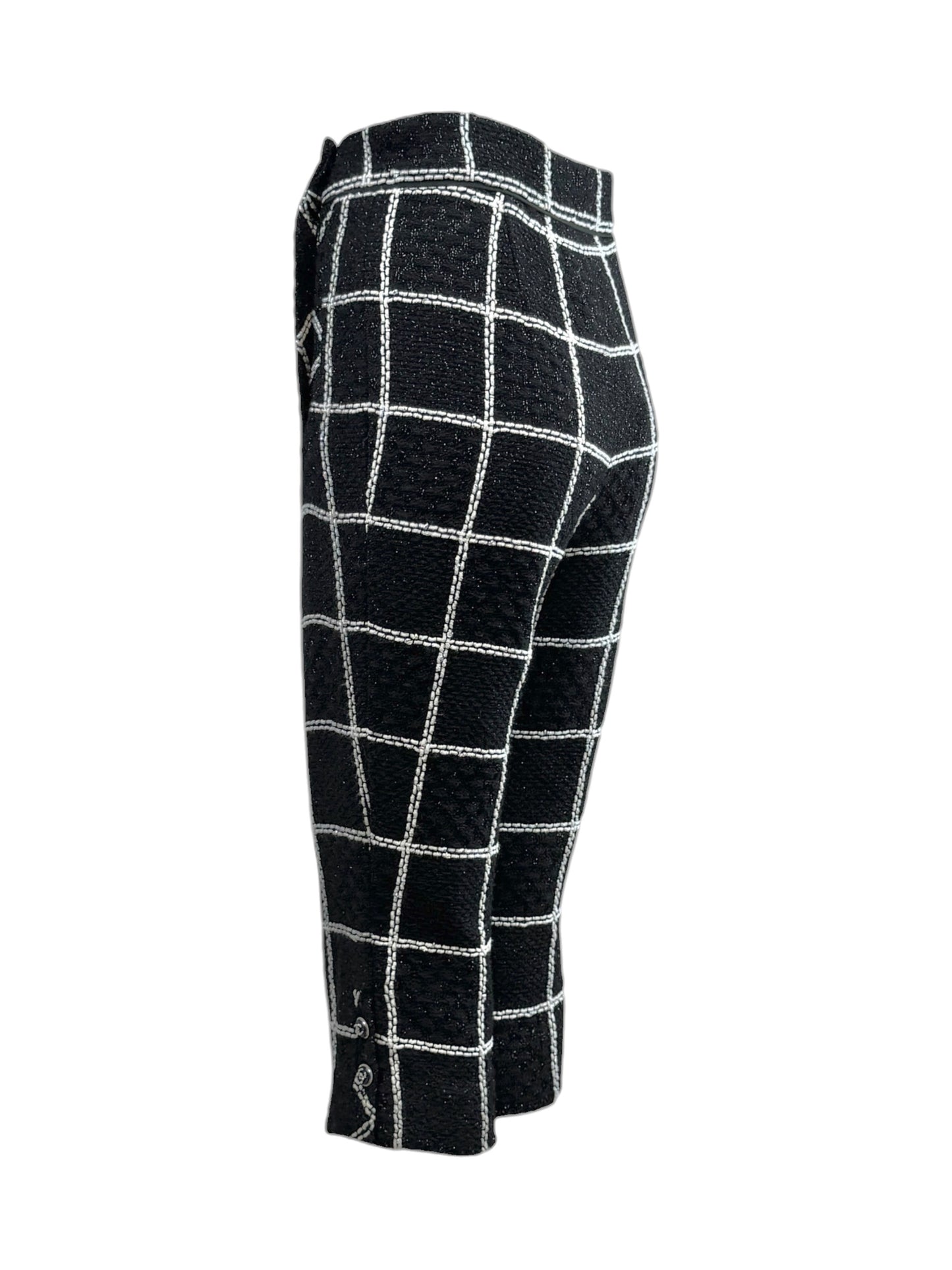 Chanel Virginie Viard Spring 2020 Look 13 Short tweed cropped trousers