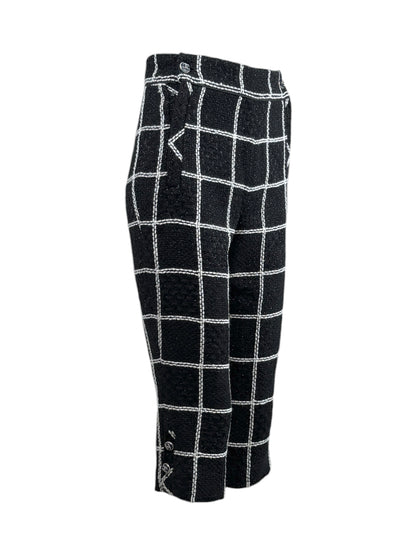Chanel Virginie Viard Spring 2020 Look 13 Short tweed cropped trousers