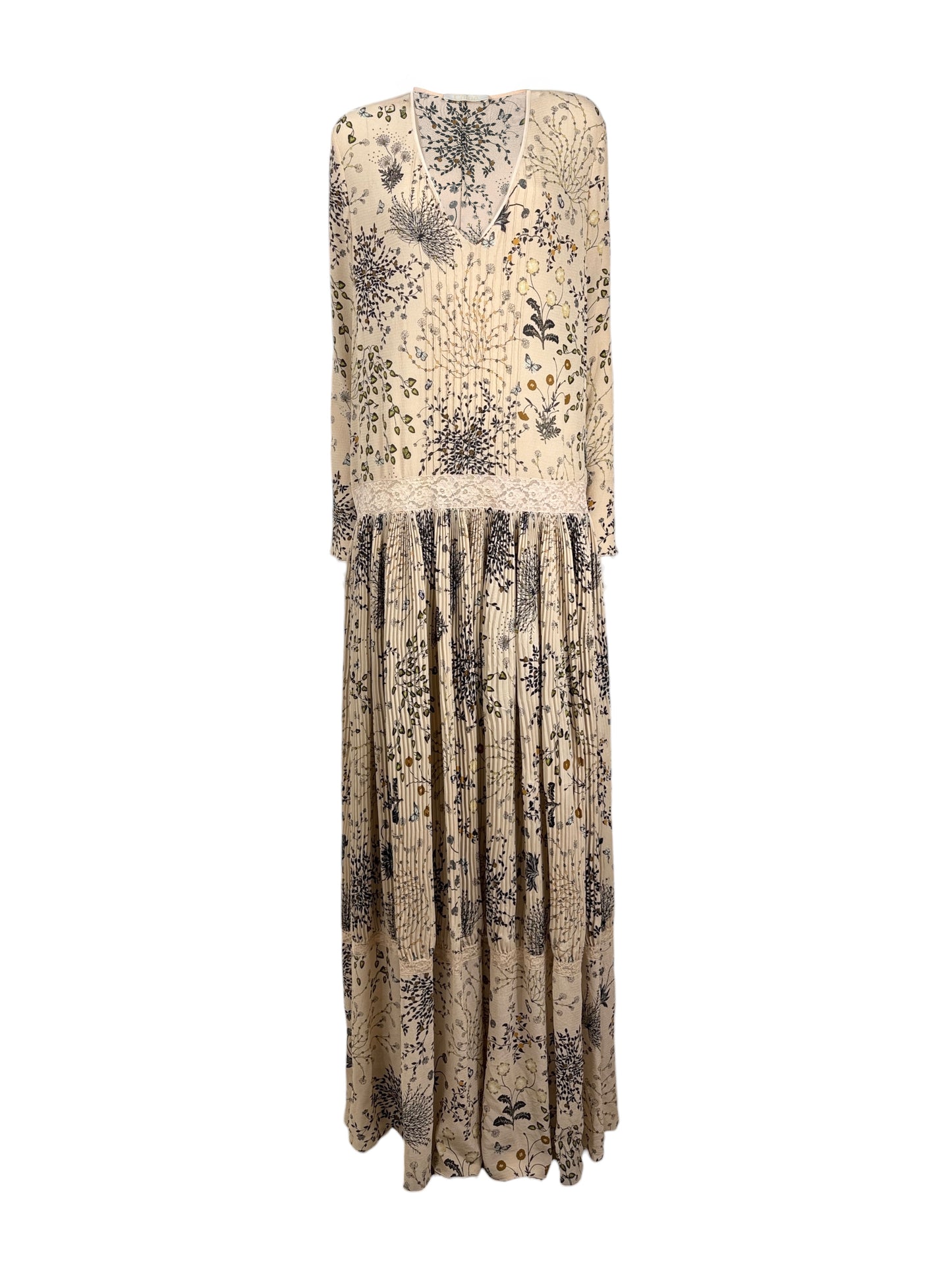 Chloe Clare Waight Keller Fall 2015 Look 30 Maxi crepe floral printed dress