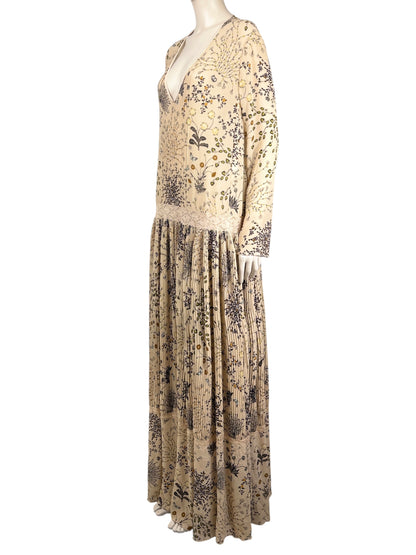 Chloe Clare Waight Keller Fall 2015 Look 30 Maxi crepe floral printed dress