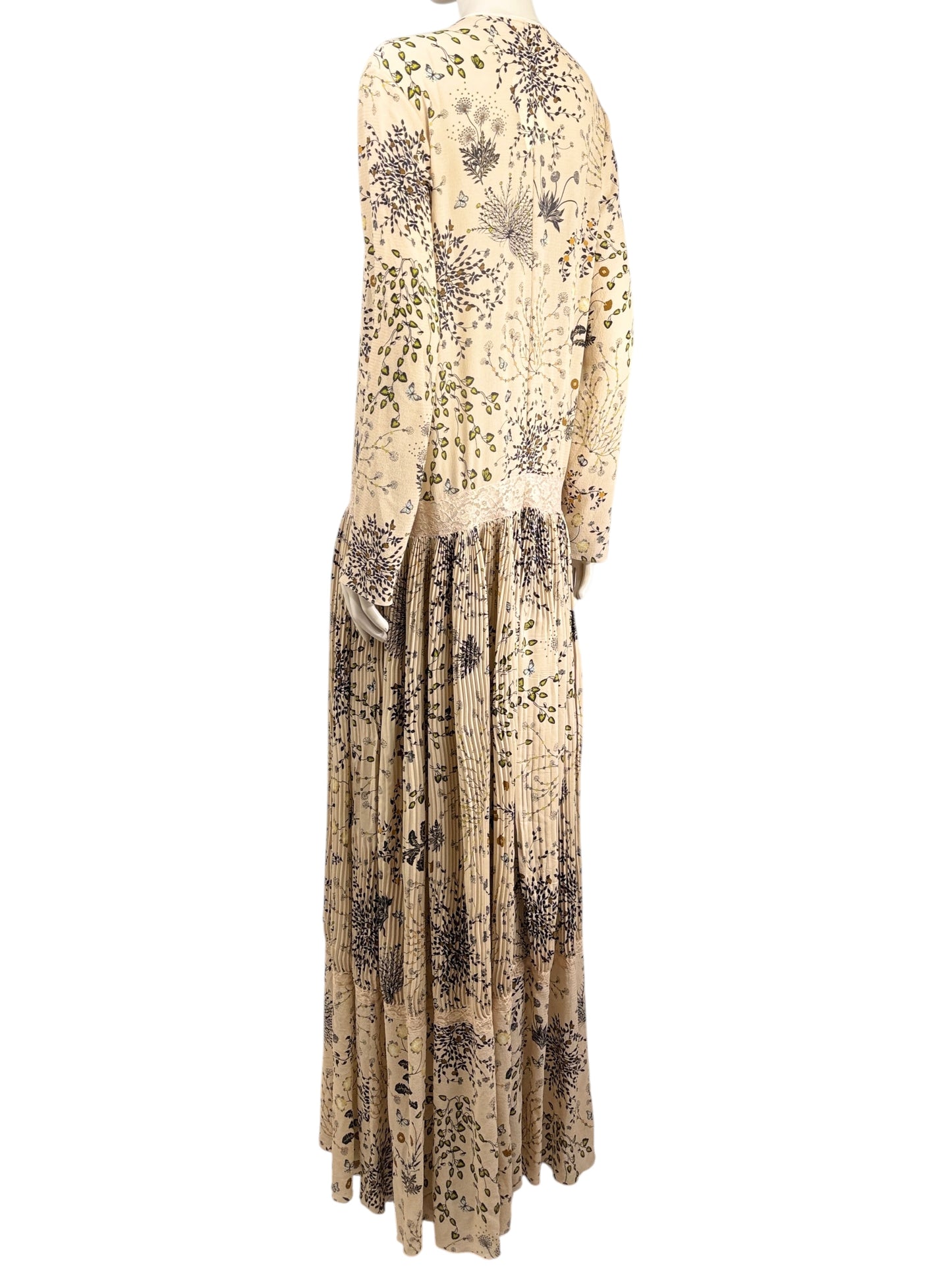 Chloe Clare Waight Keller Fall 2015 Look 30 Maxi crepe floral printed dress