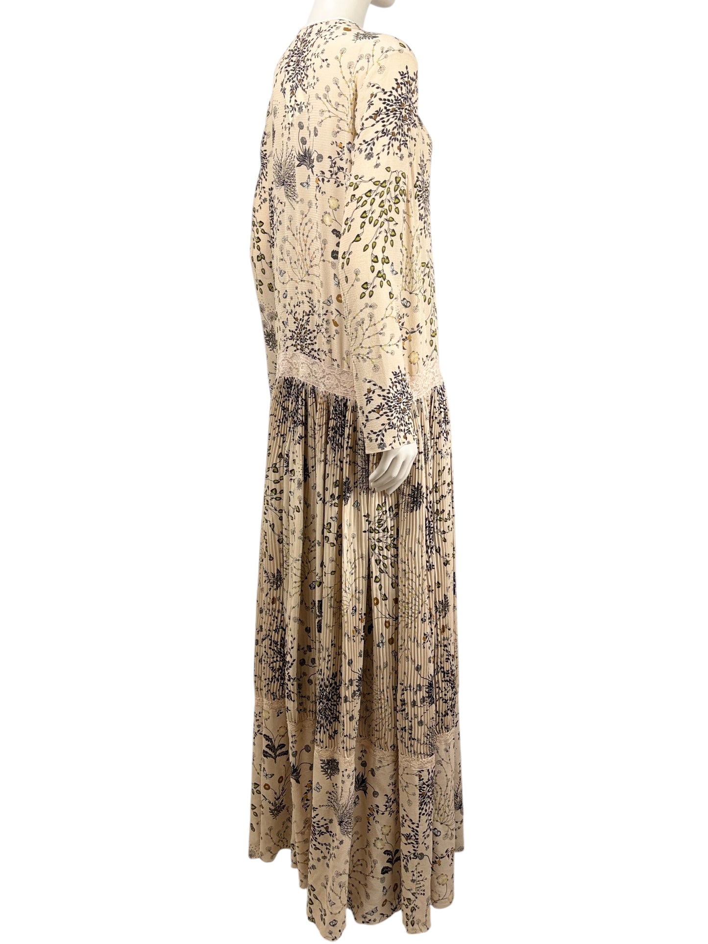 Chloe Clare Waight Keller Fall 2015 Look 30 Maxi crepe floral printed dress