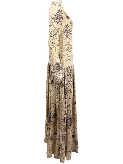 Chloe Clare Waight Keller Fall 2015 Look 30 Maxi crepe floral printed dress