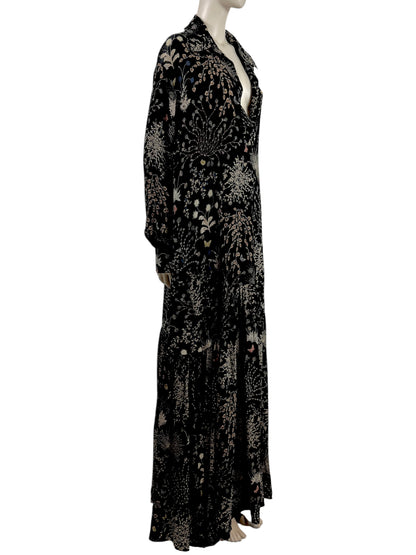 Chloe Clare Waight Keller Fall 2015 Look 32 Maxi crepe floral dress