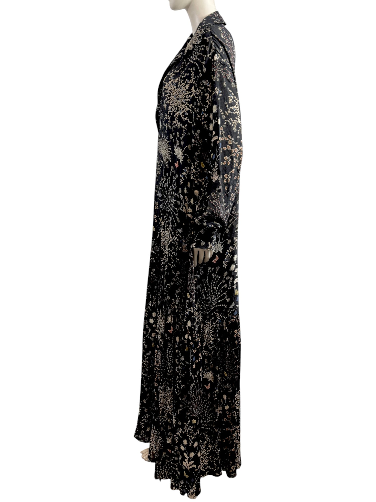 Chloe Clare Waight Keller Fall 2015 Look 32 Maxi crepe floral dress