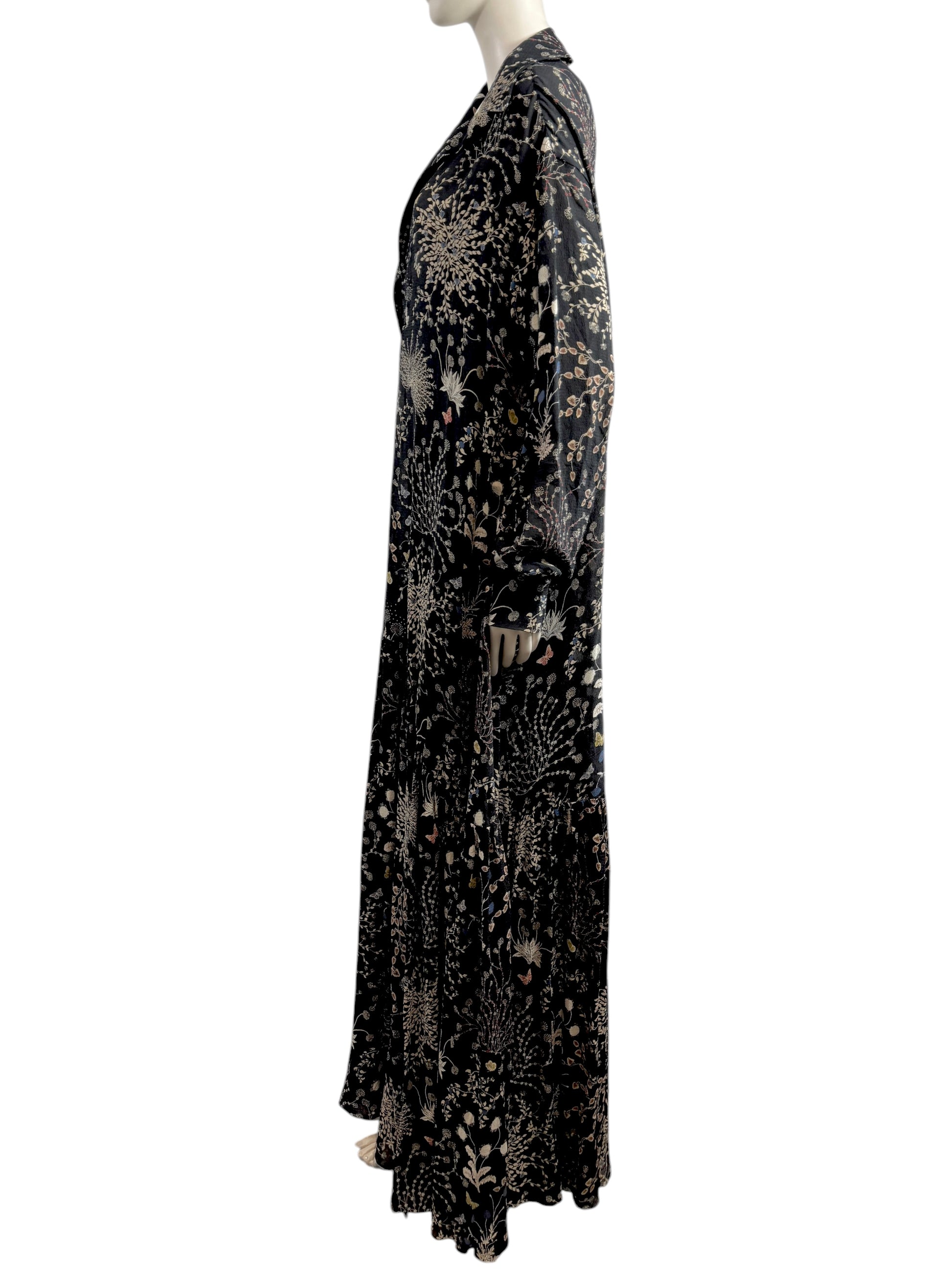 Chloe Clare Waight Keller Fall 2015 Look 32 Maxi crepe floral dress