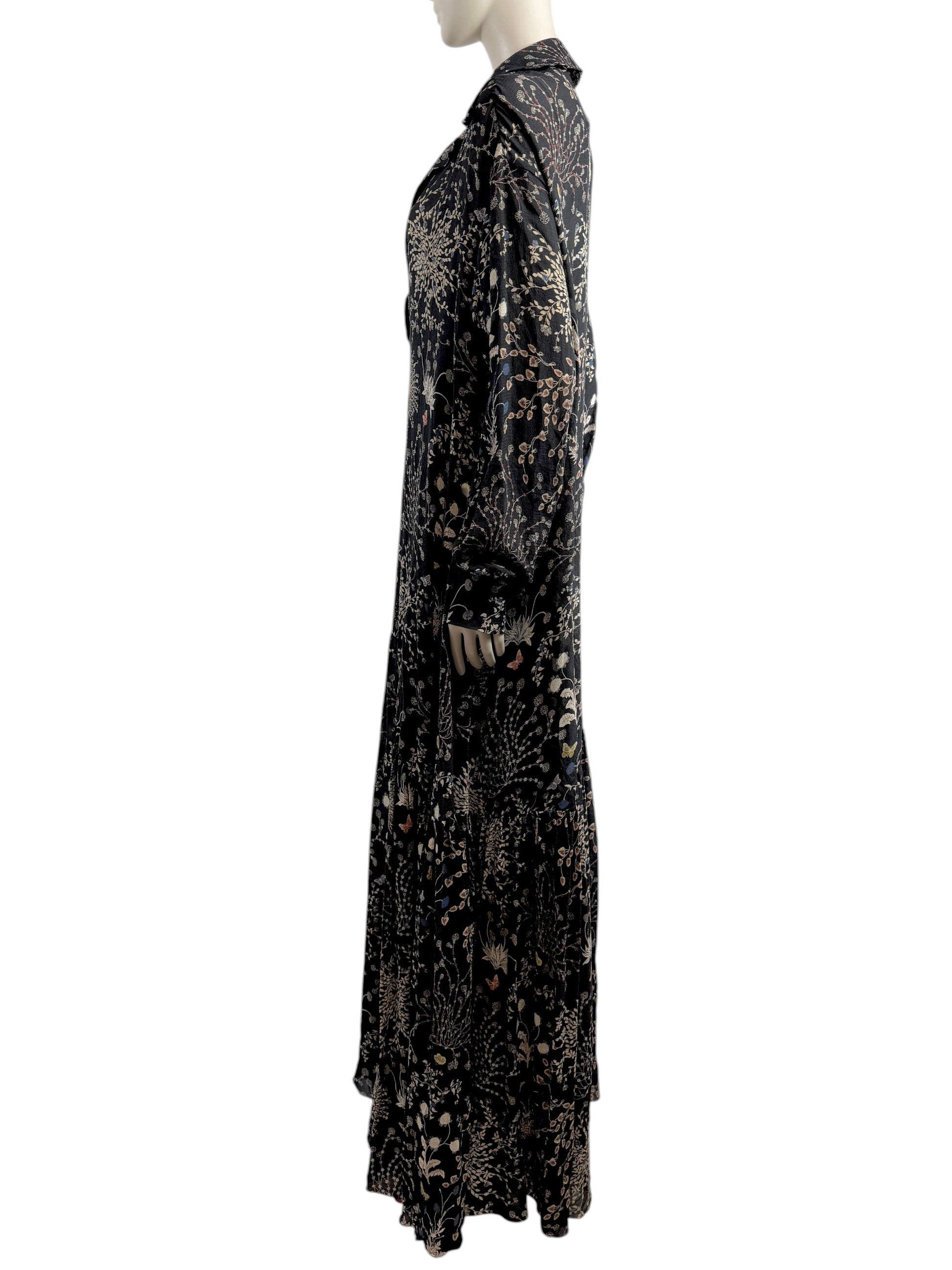 Chloe Clare Waight Keller Fall 2015 Look 32 Maxi crepe floral dress