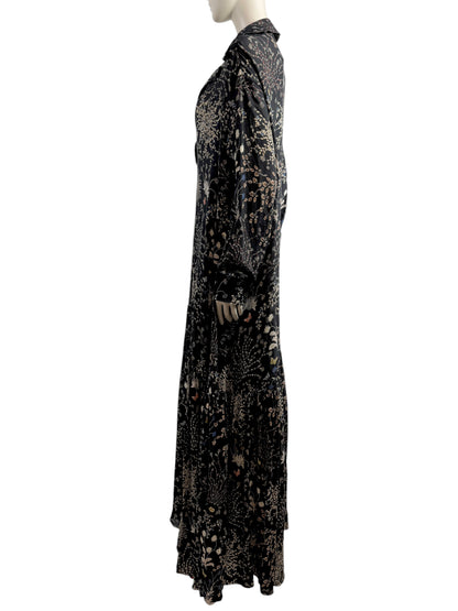 Chloe Clare Waight Keller Fall 2015 Look 32 Maxi crepe floral dress