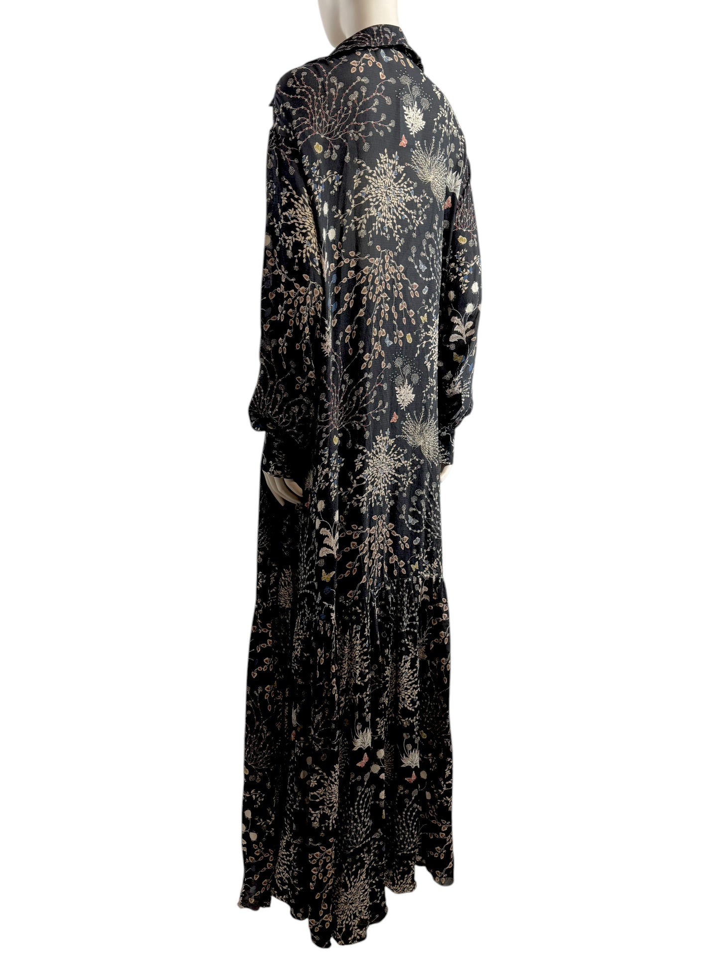 Chloe Clare Waight Keller Fall 2015 Look 32 Maxi crepe floral dress