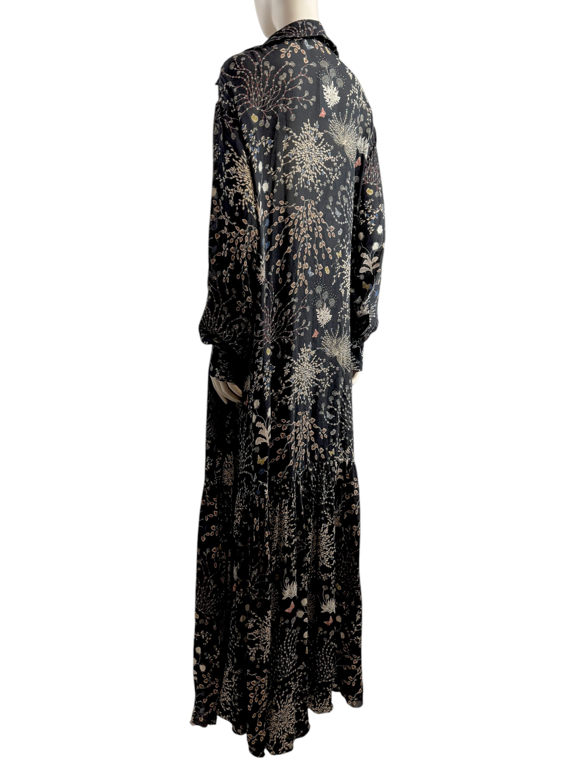 Chloe Clare Waight Keller Fall 2015 Look 32 Maxi crepe floral dress