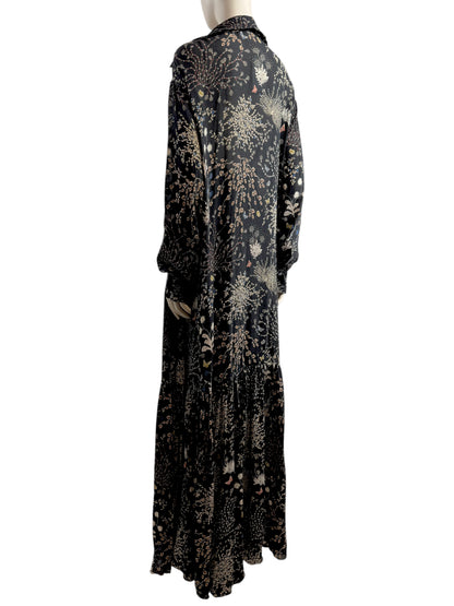 Chloe Clare Waight Keller Fall 2015 Look 32 Maxi crepe floral dress