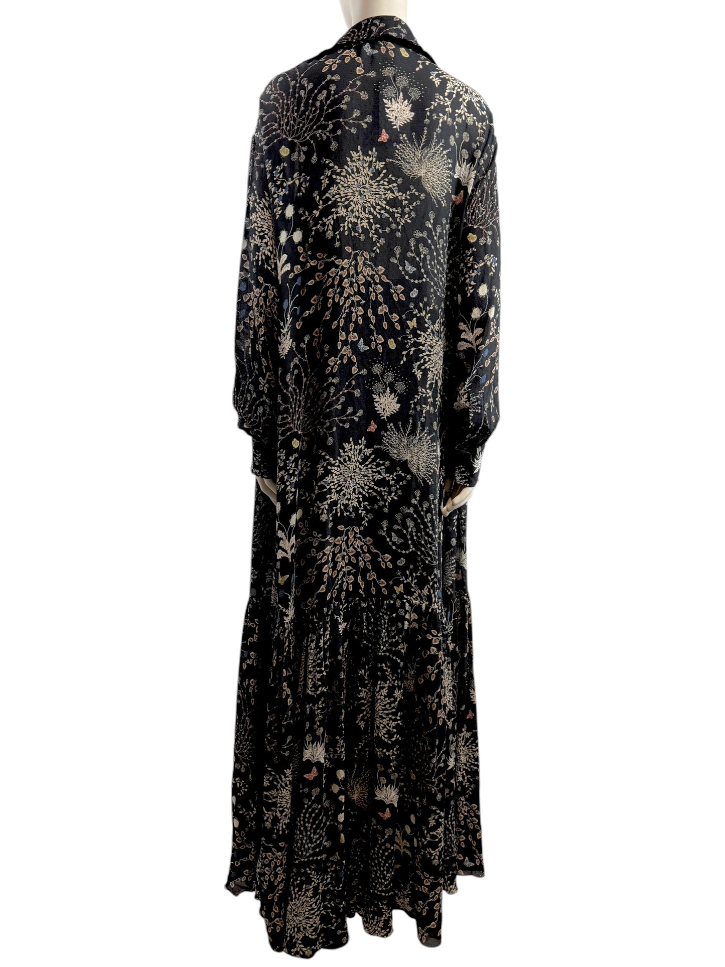 Chloe Clare Waight Keller Fall 2015 Look 32 Maxi crepe floral dress
