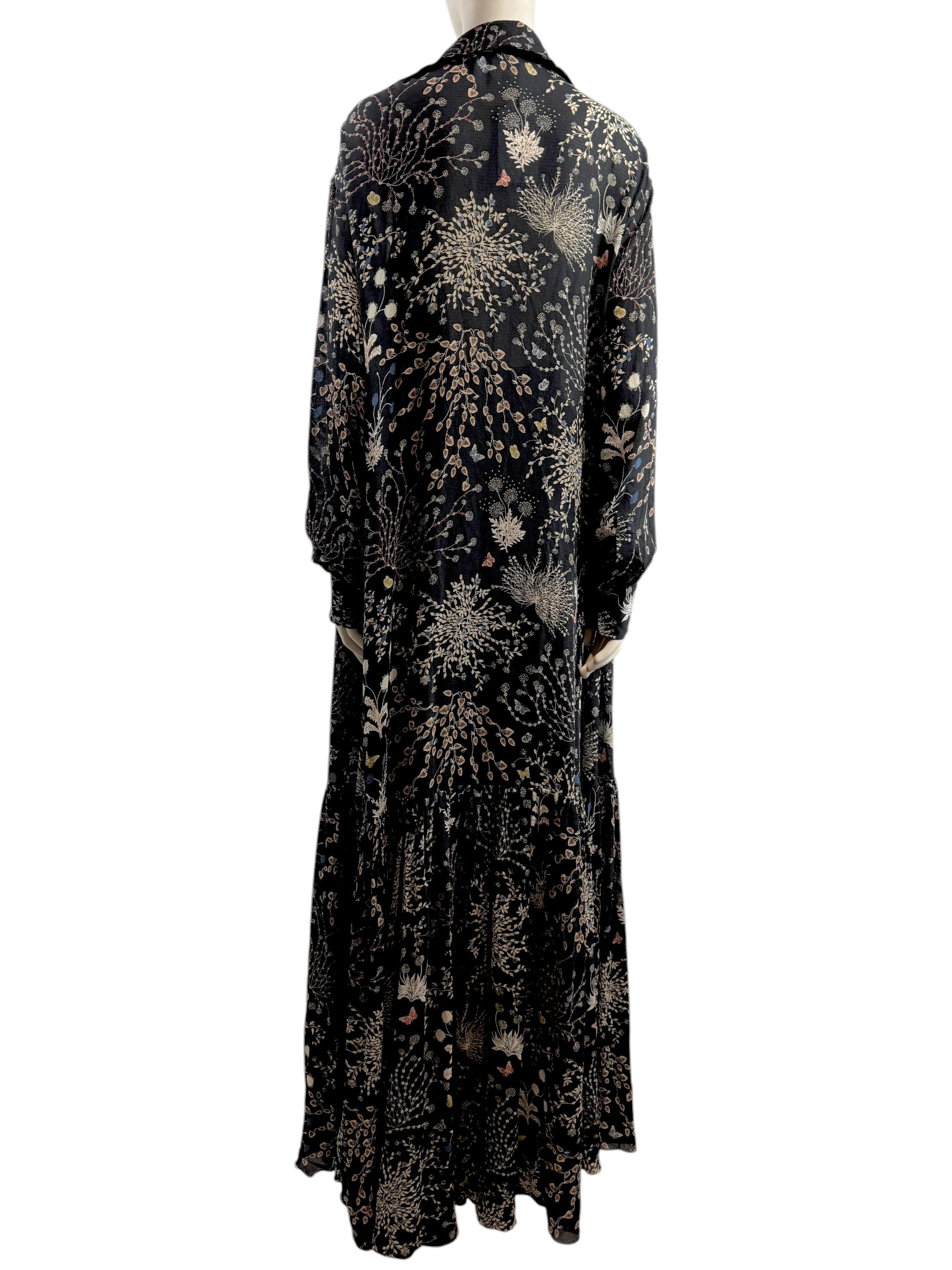Chloe Clare Waight Keller Fall 2015 Look 32 Maxi crepe floral dress
