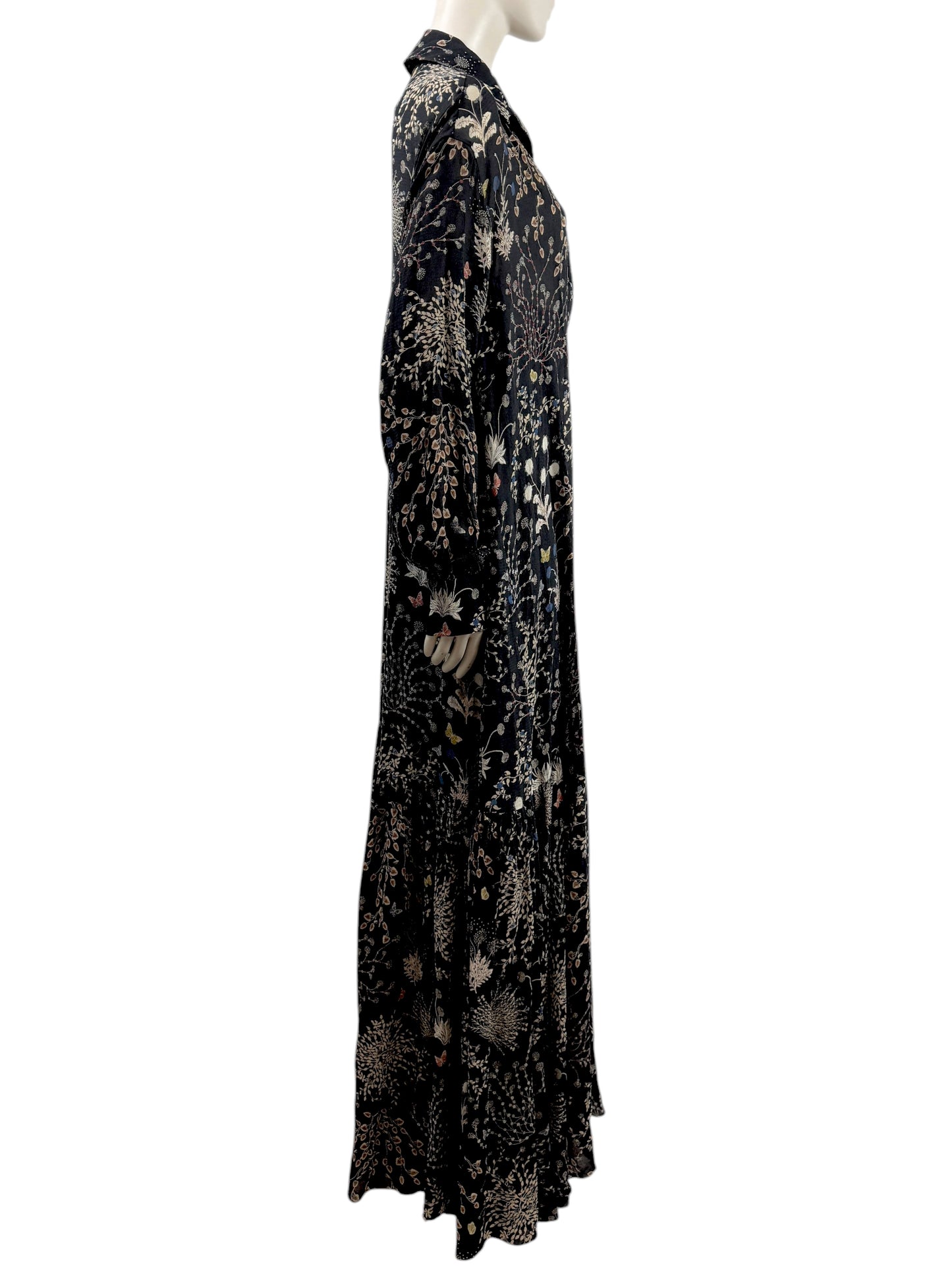 Chloe Clare Waight Keller Fall 2015 Look 32 Maxi crepe floral dress
