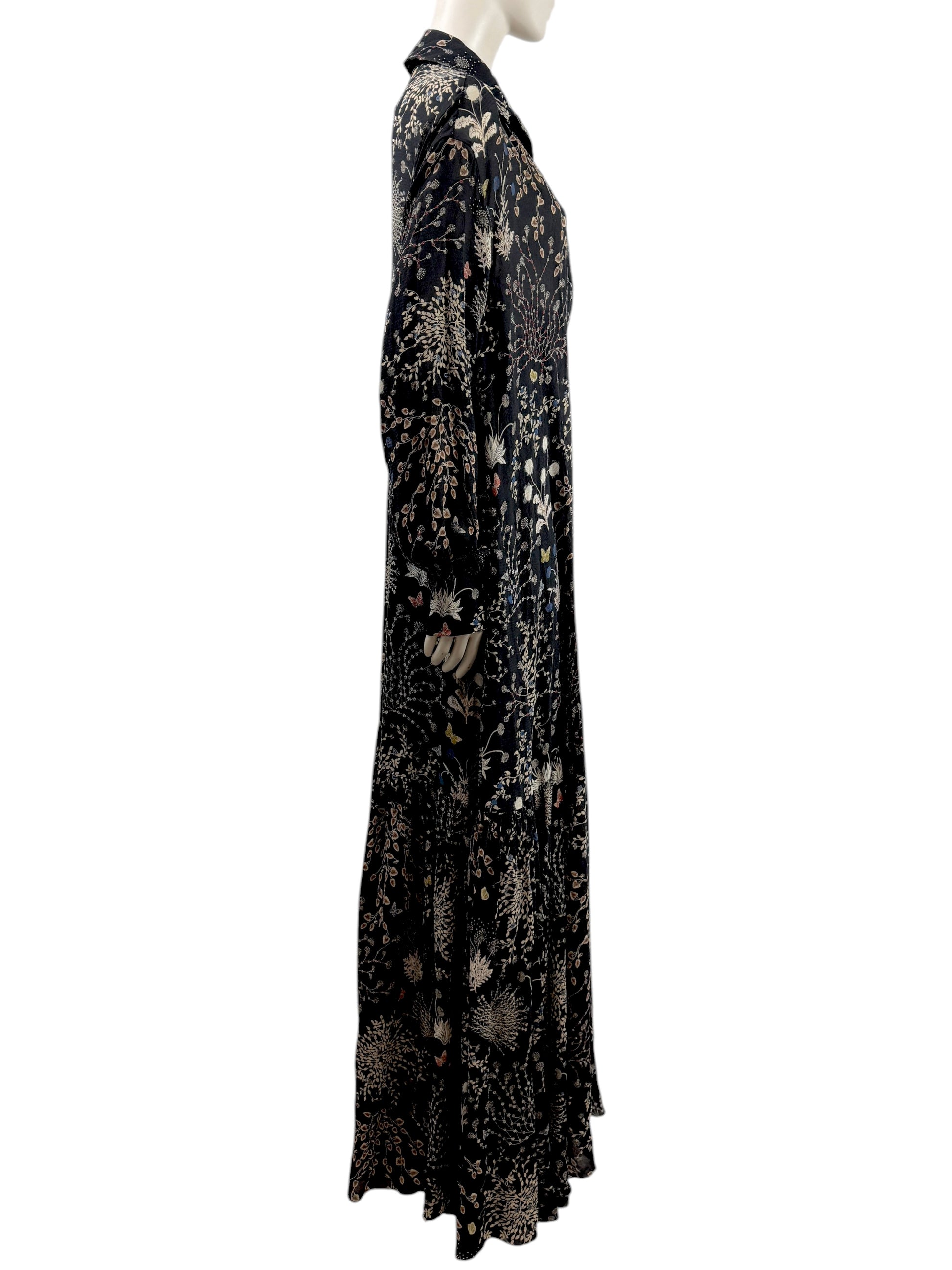 Chloe Clare Waight Keller Fall 2015 Look 32 Maxi crepe floral dress