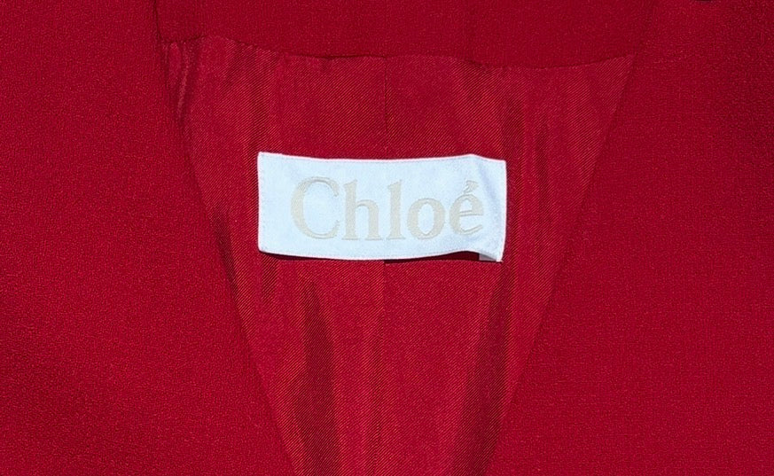 Chloe Hannah McGibbon Spring 2011 Look 20 Red coat